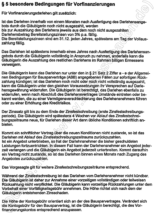 HMG Mietpool Melle, Badenia Darlehensvertrag 1995: Von-Bar-Straße, Seite 6